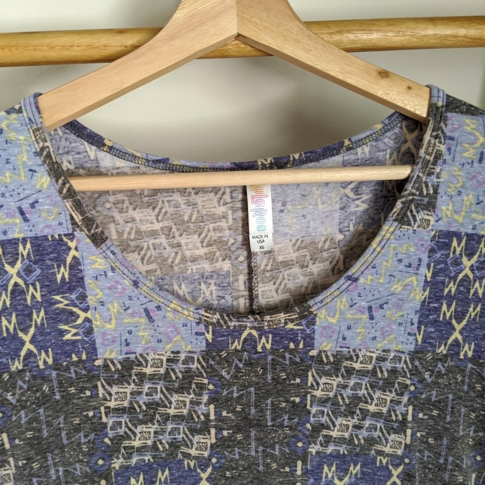 Lularoe Patchwork Perfect Tee - image 3